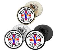 Channel Islands Liberation Day (GSB24) 26mm Badge (Silver)