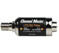 Channel Master CM-3201 LTE Filter - Optimized for new 2023 LTE, and 5G, Standards in the US. - Blocks LTE and 5G signals that interfere with TV antenna reception.