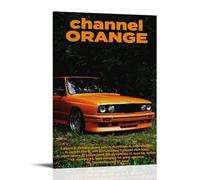 Channel Orange by Frank Ocean Anti Splash Art Posters Living Room And Bedroom Hanging Paintings Suitable for Multiple Scenarios No Need for Punching Easy to Install Suitable for Gifts And Personal Use