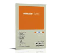 Channel Orange by Frank OceanPainting Art Poster Canvas Art Wall Decoration Home Bedroom Aesthetics Painter Living Deco Strong Wall Painting Room DecoratedFrame-style12x18inch(30x45cm)