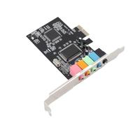 Channel Sound Card Chip 32bit PCI Express x1 slot, 6 Channel CMI8738 Chip Pcie 5.1 Audio Card, for/for XP/for VISTA/for / 8/10 Linux