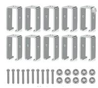 Channel Trolley Track Hanger Bracket for UNISTRUT Strut Channel, 1-5/8 Intermediate Support Hange Bracket for All 1-5/8" Channel Trolley Track (10 Pack)
