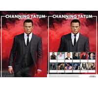 Channing Tatum 2026 Calendar - A3 Size 30 x 42 cm, 12 Months of Great Photography