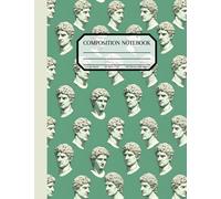 Channingford’s Composition Notebook: Green Vintage Style Ancient Rome 8.5 in X 11 in