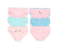 Channo Girls Cotton Days of the Week Panties Soft and Comfortable Fabric - Multicolour - 10-12 Years