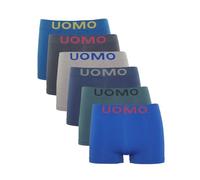 Channo Men's Boxer Brief Seamless Designer Underwear Fitted Soft and Comfortable Design - Pack of 6, Multicolour D, 3XL