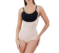 Channo Shapewear for Women Ladies Tummy Control Knickers Body Shaper Underwear Butt Lifter Pants Shape Wear Shorts - Nude Colour, Size XL/XXL
