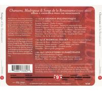 CHANSONS DE LA RENAISSANCE NEW CD