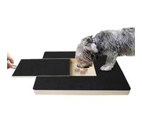 Chansunokku Scratching Board for Dogs, Claw Grinder for Dogs with Snack Box, Stress-Free Scratching Board with Sandpaper, Dog Claws Care Sandpaper Board, Alternative to Nail Clippers for Dogs