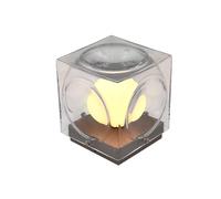 Chant Portable Lamp Clear/ Silver