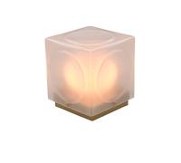Chant Portable Lamp Frosted/ Gold