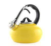 Chantal Classic Loop Enamel on Steel Whistling Tea Kettle, 1.8 quart (Canary Yellow)
