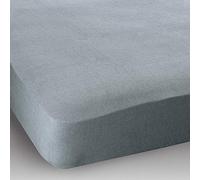 CHANTAL Small Double (4ft) Extra Deep Terry Stretch Fitted Sheet Colour: Grey