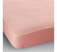 CHANTAL Small Double (4ft) Extra Deep Terry Stretch Fitted Sheet Colour: Pink
