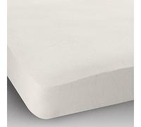 CHANTAL Small Double (4ft) Extra Deep Terry Stretch Fitted Sheet Colour: White