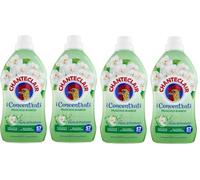 Chante Clair, I Concentrati Ammorbidente Sublime Muschio Bianco White Musk Fabric Softener, 4 x 1140 ml, Long-Lasting Fragrance, 57 Washes Detergent