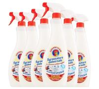 Chanteclair Chante Clair Universal Degreaser, Super Powerful, Marseille Soap Scent, Multi-Pack (6 x 600 ml Bottles, Complete)