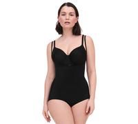Chantelle Basic Shaping Open Bust Bodysuit - Black - L - 14