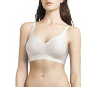 Chantelle Women's, C MAGNIFIQUE, Wirefree Support Bra, Women's invisible lingerie, Ivory, 34D
