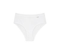 Chantelle Comfort Ribbed Stretch-cotton Briefs - White - L