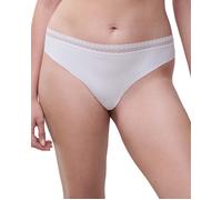 Chantelle Cozy Chic Tanga Brief - White - XL - 16