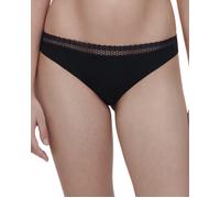 Chantelle Cozy Chic Tanga Brief - Black - XL - 16