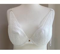 Chantelle Dusk Tulle Push Up Bra In Ivory (Milk Olw) Size 36DD BNWT