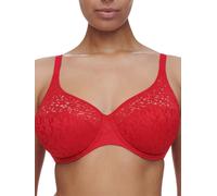 Chantelle Women's Easy Feel Norah Covering Moulded Bra in Red | Size: 38C Chantelle Red 38C