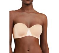 Chantelle Women's, ESSENTIALL, Bandeau T-Shirt Bra, Women's invisible lingerie, Beige Dore, 38C