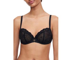 Chantelle Fleurs Bra Covering Underwired Bras Embroidered Chimney Back Lingerie