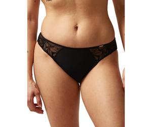 Chantelle Fleurs Brazilian Brief - Black - S - 10
