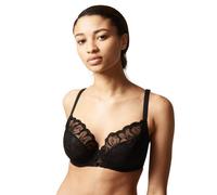Chantelle Fleurs Full Coverage Underwired Bra - Black - 38B