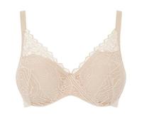 Chantelle Floral Touch Covering Memory Foam Bra Golden Beige Beige 32DD