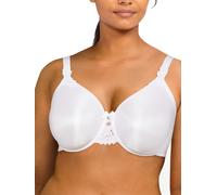 Chantelle Womens Hedona Full Cup Bra - White Nylon - Size 36DD UK BACK/CUP