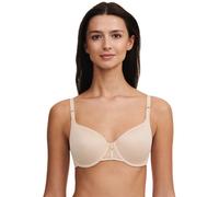 Chantelle Monogram Spacer T Shirt Bra - Golden Beige - 32E