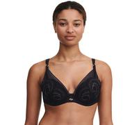 Chantelle Mystic Dream Padded Triangle Bra - Black / Silver Lurex - 32C