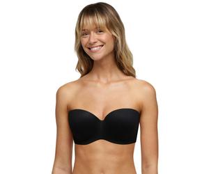 Chantelle Norah Bandeau Strapless T Shirt Bra - Black - 32B