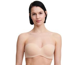 Chantelle Norah Bandeau Strapless T Shirt Bra - Golden Beige - 36C