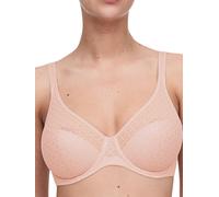 Chantelle Norah Chic Covering Moulded Bra Underwired Sheer Lace Bras Lingerie