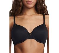 Chantelle Womens Norah Chic Covering T-Shirt Bra - Black Polyamide - Size 34F