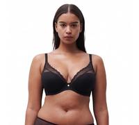 Chantelle Norah Chic Plunge T-Shirt Bra Black Black 36D