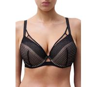 Chantelle Women's Play Plunge T-Shirt Bra in Black | Size: 36D Chantelle Black 36D