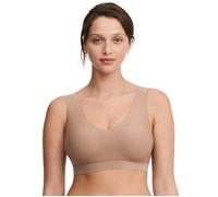 Chantelle Womens Coffee Latte Soft Stretch V-neck Stretch-woven Bralette M/l