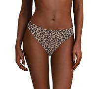 Chantelle Soft Stretch Thong - Leopard Print - One Size