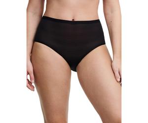 Chantelle SoftStretch Stripes Full Brief - Black - One Size