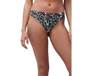 Chantelle SoftStretch Thong Grey Leopard Grey One Size