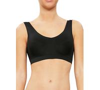 Chantelle Women's Bralette SoftStretch V-Neck Padded Non-Wired Stretch-Jersey Black XL/XXL