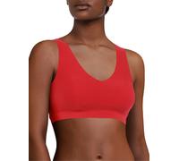 Chantelle SoftStretch V Neck Padded Crop Top Bra Non Wired Comfort Lingerie