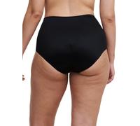 Chantelle Womens Tattoo Love High Waist Brief - Black Polyamide - Size Medium