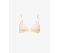 Chantelle Womens 01n Golden Beige Essentiall Smooth Non-wired T-shirt Bra L